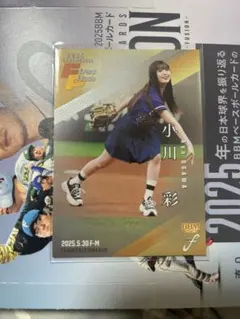 小川彩 BBMトレーディングカード fusion 200枚限定