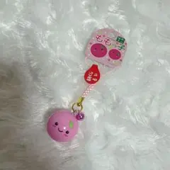 ももちゃん 桃 ストラップ キーホルダー 鈴 ご当地 平成レトロ - メルカリ