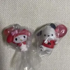 カラーコレクションチャーム　マイメロディ、ポチャッコ