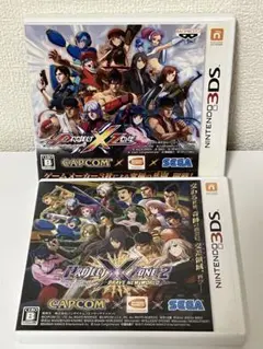 プロジェクトクロスゾーン1 & 2 セット販売　任天堂3DSゲームソフト
