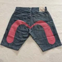 EVISU エヴィス 塩谷ブラザーズ 大黒 ハーフ デニム パンツ 30 - メルカリ
