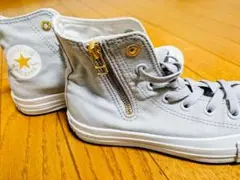 CONVERSE オールスター ゴールドジップ ハイカットスニーカー ２３ｃｍ