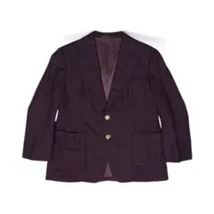 パープル テーラードジャケット