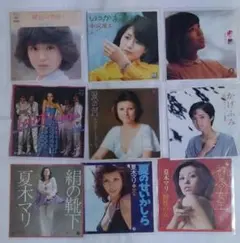 【レコードまとめ売り52】ジャンク扱い　邦楽9枚セット　状態いろいろ