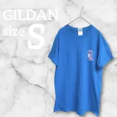 GILDAN ギルダン【S】 Tシャツ 半袖 青 海外古着