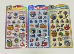 パペットスンスン うるちゅるポップシール 3種セット