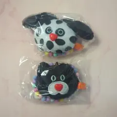 mojojojo ビーズチェーン付きフェイスマスコット　2個セット