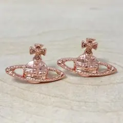 Vivienne Westwood｜ミニオーブピアス　ピンクゴールド