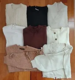 セーター トレーナー 8点 まとめ売り 中古 レディース トップス