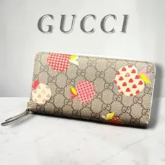 希少・限定品✨グッチ 長財布 レポム GGスプリーム アップル リンゴ ハートのサムネイル