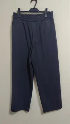 UNIQLO:C ユニクロC　イージーワイドテーパードパンツ　ダークグレー　М
