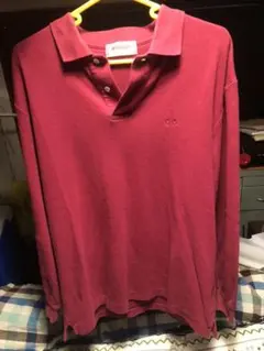 値下げしました！！MⅽGREGOR ラガーシャツ ワインレッド  マックレガー