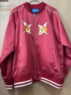 東京ディズニーリゾート 赤 スカジャン L