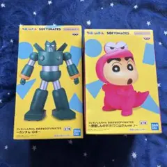 クレヨンしんちゃん SOFVIMATES カンタムロボ アクション仮面 セット