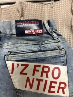 I'Z FRONTIER デニムカーゴパンツ 7352 サイズw85一度着用のサムネイル