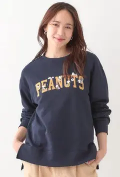 すぬぴ様専用PEANUTS プリントスウェット M