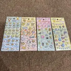 ポケモン プチプチシール　4点セット
