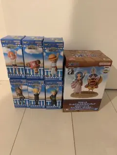 ONE PIECE ワンピース　ワーコレ　フィギュア　仲間の印だ！全7種 コンプ