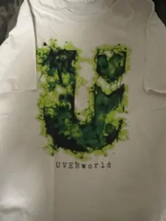UVERworld Tシャツ ホワイト グリーンのサムネイル
