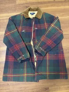 Polo by Ralph Lauren タータンチェック カバーオール 90s