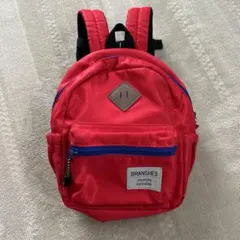 【ブランシェス】キッズ　ベビー　リュック　赤