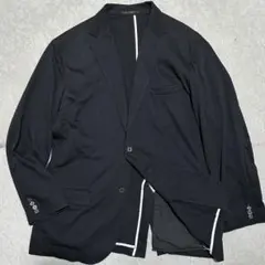 B&T Club アンコンジャケット　ホップサック　ブラック　大きいサイズ　5L