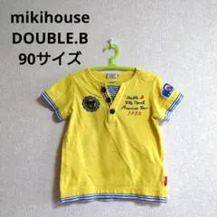 954 mikihouse ミキハウス DOUBLE.B ダブルビー クマ 半袖