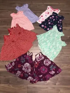 ワンピース10点セット6M〜12M（70〜80サイズ）