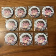 う*ら様 にじさんじ WORLD TOUR 缶バッジ　夕陽リリ