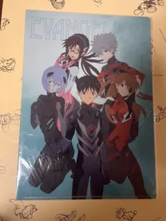『新世紀エヴァンゲリオン』　ローソン　クリアファイル 5点セット