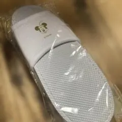 【Disney ミッキーマウス スリッパ ホワイト4個セット】