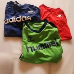 adidas & hummel サッカーウェア 3点セット150cm　160cm