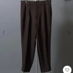 ANPAS タックパンツ スラックス イージートラウザーパンツ テーパード