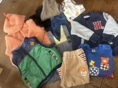 ベビー服 子供服 まとめ売り 80サイズ ミキハウス ホットビスケッツ 恐竜
