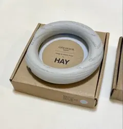HAY GYMHOOK S  ライトグレー　新品未使用　ジムフック　Sサイズ 未使用】HAY GYM HOOK タオルリング Sサイズ ライトグレー