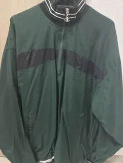 Champion ダークグリーン ナイロンジャケット