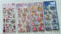 スパンコールパーティー　ハッピーマーチ　シマエナガ　グリッタードリームシール