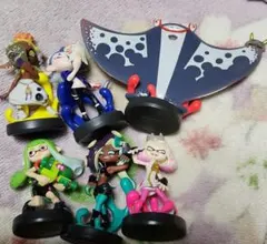 amiibo スプラトゥーン3体セットガール インクリング ヒメ - メルカリ