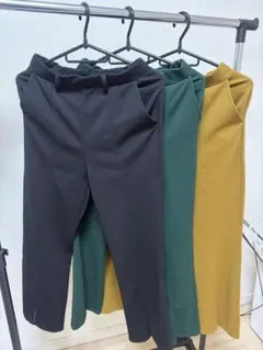 フレアパンツ 3枚セット