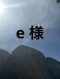 e 様