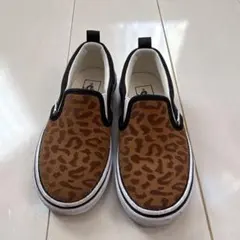 VANS ヒョウ柄 スリッポン　17㎝
