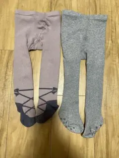 ベビータイツ　2本セット