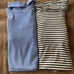 UNIQLOヒートテック長袖ハイネックTシャツ2枚