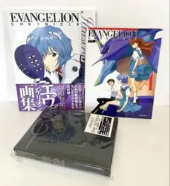 エヴァンゲリオン　画集　イラスト集　２点セットEVA extraBOX おまけ付