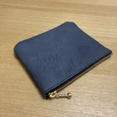 ポーチ　ハンドメイド　レザー
