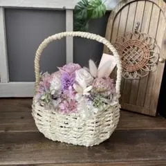 母の日 バスケットアレンジ♡ ラベンダー
