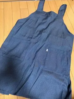 エドウィンEDWIN ストライプエプロン ブルーのサムネイル
