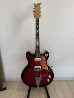 TEISCO テスコ セミアコギター ジャパンビンテージ ビザール 1970年代