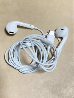 Apple純正 ホワイト有線イヤホン type-C