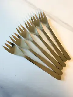 ❷柳宗理 デザート フォーク 6本セット